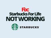 Fix: Starbucks Life Working