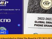 TECNO Global Brand: 2022-2023 Recognizes