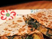 Butternut Squash Kale Quesadillas