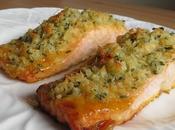 Crisp Coated Honey Mustard Baked Salmon Fillets