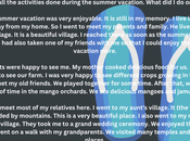 Download Spend Your Summer Vacation Essay Words