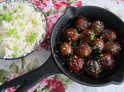 Honey Sriracha Turkey Meatballs