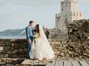 Lovely Summer Wedding Castle Greece│Ellena Stephen