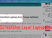 Screenshot Acer Windows 7/8/10/11 Laptop (+Image)