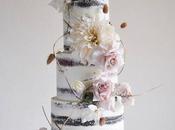 Simplicity: Naked Wedding Cakes Redefining Modern Weddings