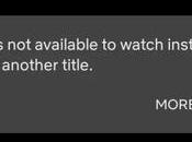 Ways “This Title Available Watch Instantly” Error Netflix