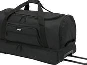 SAVE Wrangler 2-Section Drop Bottom Rolling Travel Duffel