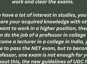 Become Professor India After 12th