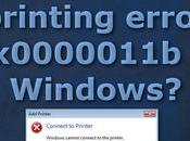 Printer Error 0x0000011b Windows, Easy Ways