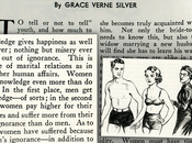 Voices Sexology: Grace Verne Silver, Marriage, “Modern Youth”