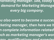 Become Marketing Manager India