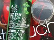 Body Shop Tree Blemish Fade Night Lotion Review