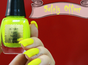 Alter Nail Enamel Safety Officer Swatches