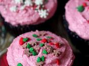 Tacky Christmas Sweater Chocolate Beet Vegan Cupcakes