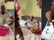 Internet Influencer, Enioluwa’s Friends Surprise With Beans Garri Birthday (Video)