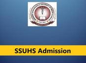 SSUHS Admission 2023 Paramedical Diploma