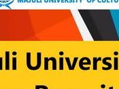 Majuli University Culture Recruitment Posts