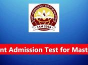 Notification 2024 Joint Admission Test Masters