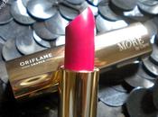 Oriflame MORE Demi Lipstick: Pink Drama (Review Swatches)
