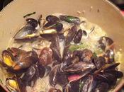 Bier Braised Mussels #belgian #bacon
