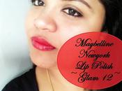 Review Swatches: Maybelline York Polish Glam Liquid Color Balm Sensational