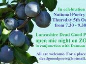 Lancashire Dead Good Poets' October Open Night