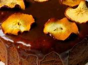 Autumn Apple Cake with Toffee Glaze