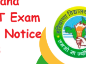 Haryana HTET Exam Date Notice 2023 Teacher Test Eligibility Online