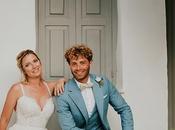 Beautiful Wedding Serifos with White Florals Olive Blooms Aurore Gabriele