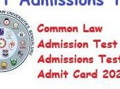 Common Admission Test CLAT Admissions Result 2024