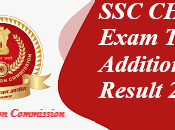 CHSL Exam Tier Additional Result 2023