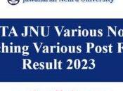 Teaching Various Post Final Result 2023