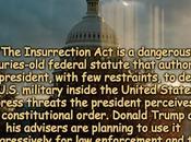 Insurrection Must Fixed Case Trump Re-Elected)