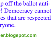 Keeping Trump Ballot Anti-Democratic?