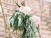 Romantic Chic Wedding Decoration Ideas with White Blooms Lush Greeneries