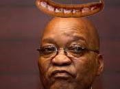 That Jacob Zuma, President South Africa With Sausage Head?