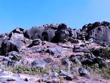 Rock Paintings Dating Back Thousands Years Have Been Found Hill Ranchi City, India.