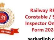 Railway Constable Sub-Inspector Online Form 2024