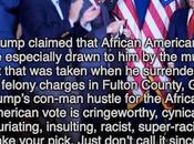 Trump's Appeal Black Voters Insulting Racist