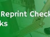 Reprint Checks QuickBooks