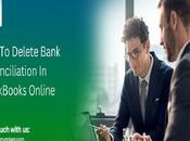 Delete Bank Reconciliation QuickBooks Online