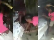 Cheating, Wife Catches Husband With Side Chick, Lashes Woman Cane