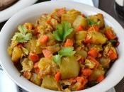 Tikel Gomen (Ethiopian Cabbage, Carrots Potatoes)