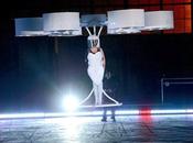 Lady Gaga Demonstrated Flying Dress