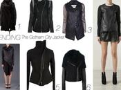 Trending Spring Leather Sleeved “gotham City” Jacket