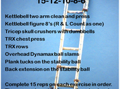 Upper Body Ladder Workout