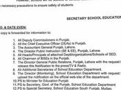 Early Summer Holidays Announced Schools Punjab