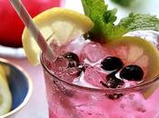 Blueberry Lemonade Vodka Cocktail