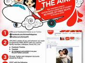Free Seats Couples, Pairs Twosomes with AirAsia Zest’s #LoveisintheAir Online Contest Plane Full Love Couples Valentine’s