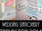 Wedding Stationery Trends 2014